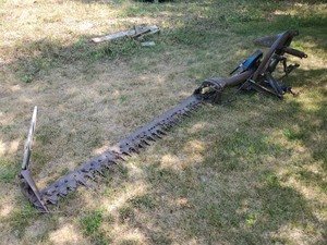 Vintage Ford 501 tractor mounted Cycle bar Mower