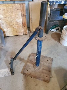 Home Made Working Tire Changer