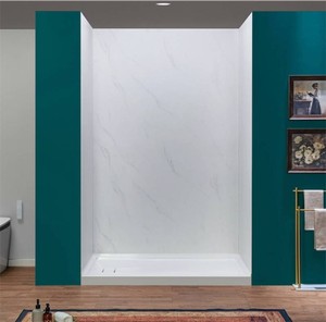 $1576 WOODBRIDGE 48W   96H Tile Carrara White