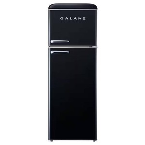 $650 Top Freezer Retro Refrigerator Black