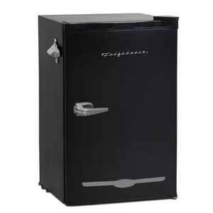 $144 3.2 cu. ft. Retro Mini Fridge in Black