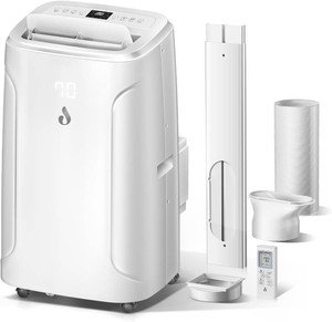$290 12,000 BTU Portable AC, 550 Sq Ft