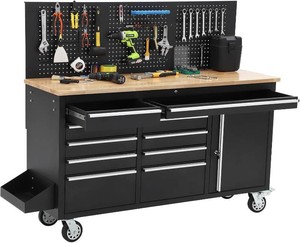 $800 61-Inch Rolling Tool Chest with 10 Drawers