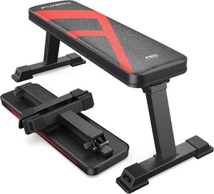 $133 Set of 2 FLYBIRD Foldable Flat Weight Bench,