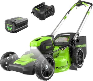 $450 Greenworks 80V 21 Self-Propelled Mower