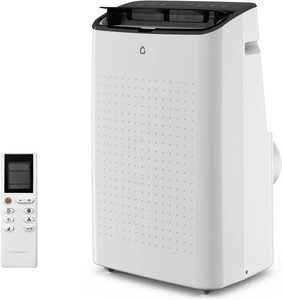 $400 14,000 BTU Portable AC, 3-in-1, Remote, Black