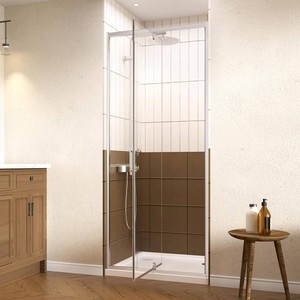 $200 Pivot Glass Shower Door 28-32 x72 14