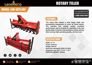 New 2026 ATS POWER ATS-SGTL180 Rotary Tiller 71