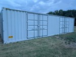 One-Trip 2026 ZNCU4014044 40' High Cube Multi-Door Container w/ 2 Side Doors and 1 End Door