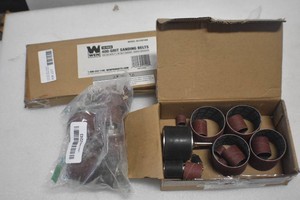 2 sanding drum kits and sanding bel...