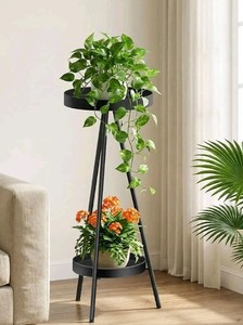 2 Tier Metal 31.5Plant Stand $38.99 Retail - Brand New