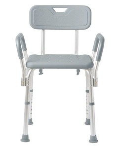 Medline Shower Chair with Backrest and Padded Arms $59.99 Retail - Brand New