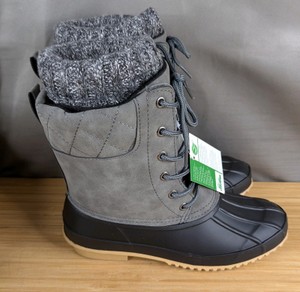 Itasca Mallory Womens Size 6 Grey Winter Boots $79.99 Retail - Brand New G