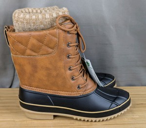 Itasca Mallory Womens Size 7 Tan Winter Boots $79.99 Retail - Brand New G