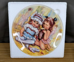 The Recital Vintage Plate by Mary Vickers G