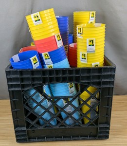 Bulk Assorted Plastic Drinking Cups - Brand New B