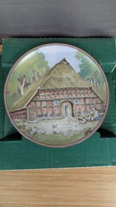 Knigszelt Bayern Bauernhaus in Fronhausen by Karl Bedal Vintage Plate G