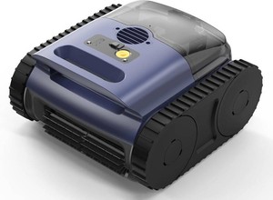 $240 (2026 Upgrade) SAT 25 Cordless Robotic Pool Vacuum, AI Sonar Navigation, 180 Mins Runtime, Wall Climbing Auto Cleaner for Inground Pools - Not Fit for Pools with Sharp Steps or Raised Floor Drains