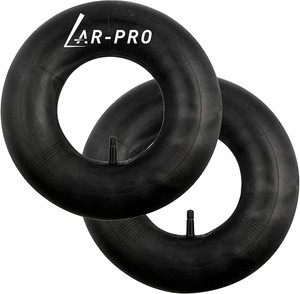 AR-PRO 23x10.59.58.5-12 Inner Tube Replacement With TR-13 Straight Valve Stem (2-Pack) - For Golf Cart, Tractor, John Deere Lawn Mower, Snowthrowers, Tillers, Trailers, Wheelbarrows and ATVs