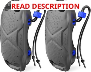 Boat Fenders Boat Bumpers for Docking, Easy to Install EVA Fenders with Quick-Lock Rope & Strap for Pontoons, Bass, Yachts, Jet Ski and Fishing Boats(Gray, 2 Pack)