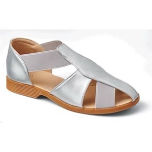 Size 8 Metallic Stretch Sandal