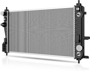 DWVO Radiator Complete Radiator Compatible with 2013-2015 Chevy Malibu 2016 Malibu Limited 2016-2018 Impala LS LT LTZ l4 2.5L  14-19 Impala LSLTLTZ 13-16 MalibuMalibu Limited LSLTLTZ 14-16 Buick Regal BasePremium 2.0L 2.5L L4 CU13328