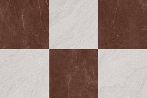 Peel and Stick Floor Tiles  30 Sq.Ft Light Red Marble  Matte Finish  Recycleable  Anti-slip  Surface Coated 1.5mm Thick 12 by 12 Inches  Indoor Area  Easy to Clean 
