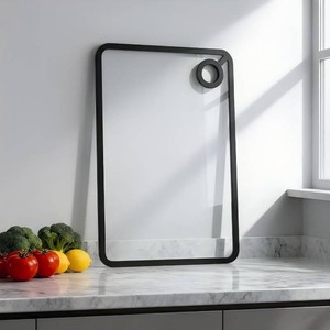 Tempered Glass Cutting Board for Kitchen Counter - 18x12 Large  Dishwasher Safe, Heat Resistant & Non-Slip