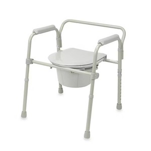 Drive Medical Folding Steel Commode