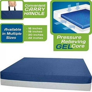 Kolbs Gel Extreme  Wheelchair Cushion Gel Seat Cushion  3 Inch Thick (24 x 20 x 3)