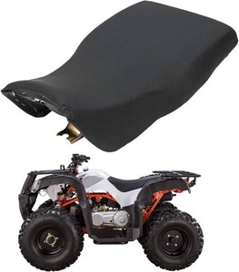 ATV Quad Seat Assembly, Universal Seat Mounting Pad with Integrated Soft Sponge, Compatible with 110 125 4 Motorcycles