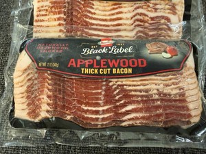 CC. 3x 12oz Hormel Black Label Applewood Thick Cut Bacon