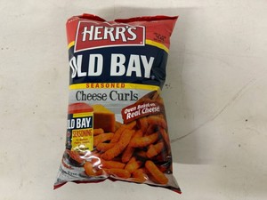 5x 7.5oz Herrs Old Bay Cheese Curls
