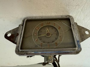 Vintage Ford Chevy Mopar Dash Clock