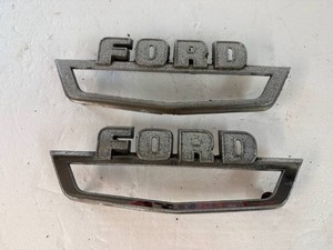 2 Vintage 1961-1963 Ford Truck F100 Fender Embelms-C3TB-16A652-B