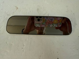 Vintage 1950s -1960s Chevy Chrome Rearview Mirror