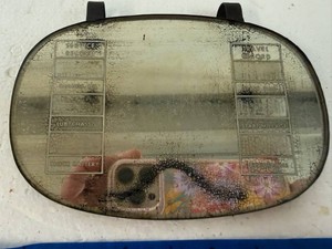 Vintage 1980s Visor Mirrors(Record Keeping)