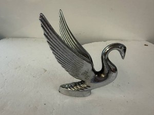 Vintage Flying Swan Hood Ornament