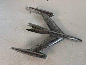 Vintage 1953-1954 Oldsmobile Jet Airplane Hood Ornament