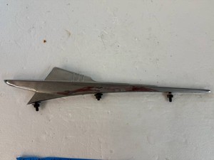 Vintage 1955 Plymouth Hood Ornaments