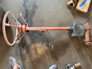 1950s Ford Powering Steering Wheel