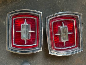 2 Vintage 1966 Ford Galaxie 500 Tail Light Assemblies
