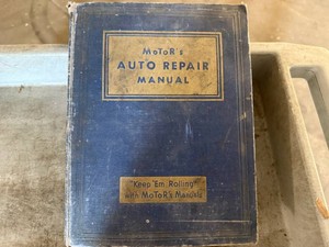 Motors Auto Repair Manual-10th Edition Published 1947