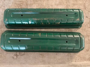 2 Vintage Valve Covers 20.25x5.5