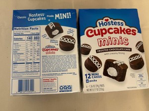 4x Hostess Mini Cupcakes