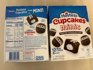 4x Hostess Mini Cupcakes