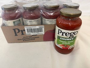 12x Prego Chunky Tomato, Onion & Garlic