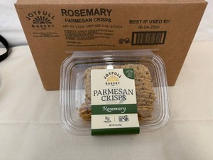 8x 3oz Joyfull Rosemary Parmesan Crisps