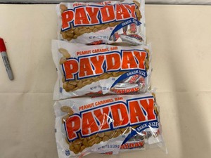 4x 11.6oz Snack Size Payday Candy Bars
