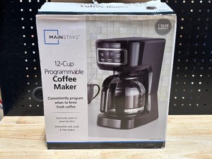12 Cup Programmable Coffee Maker